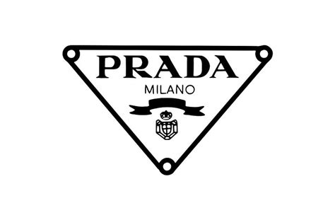 prada metal logo|prada logo logo.